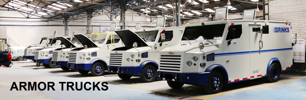armored trucks